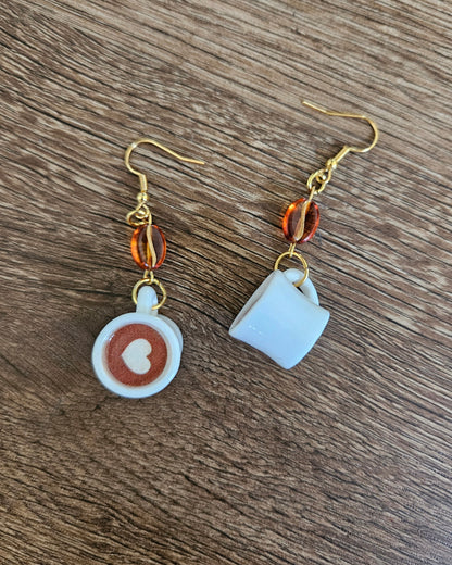 Morning Coffee Earrings Style 1