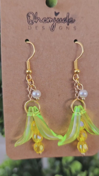 Corn Earrings