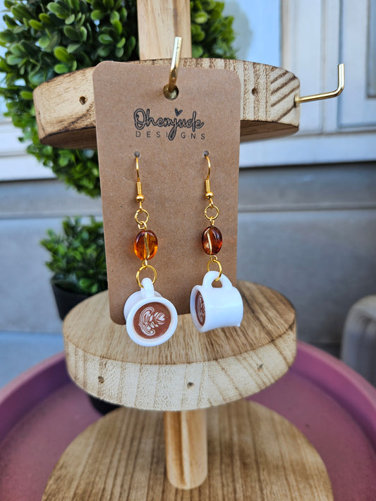 Morning Coffee Earrings Style 2